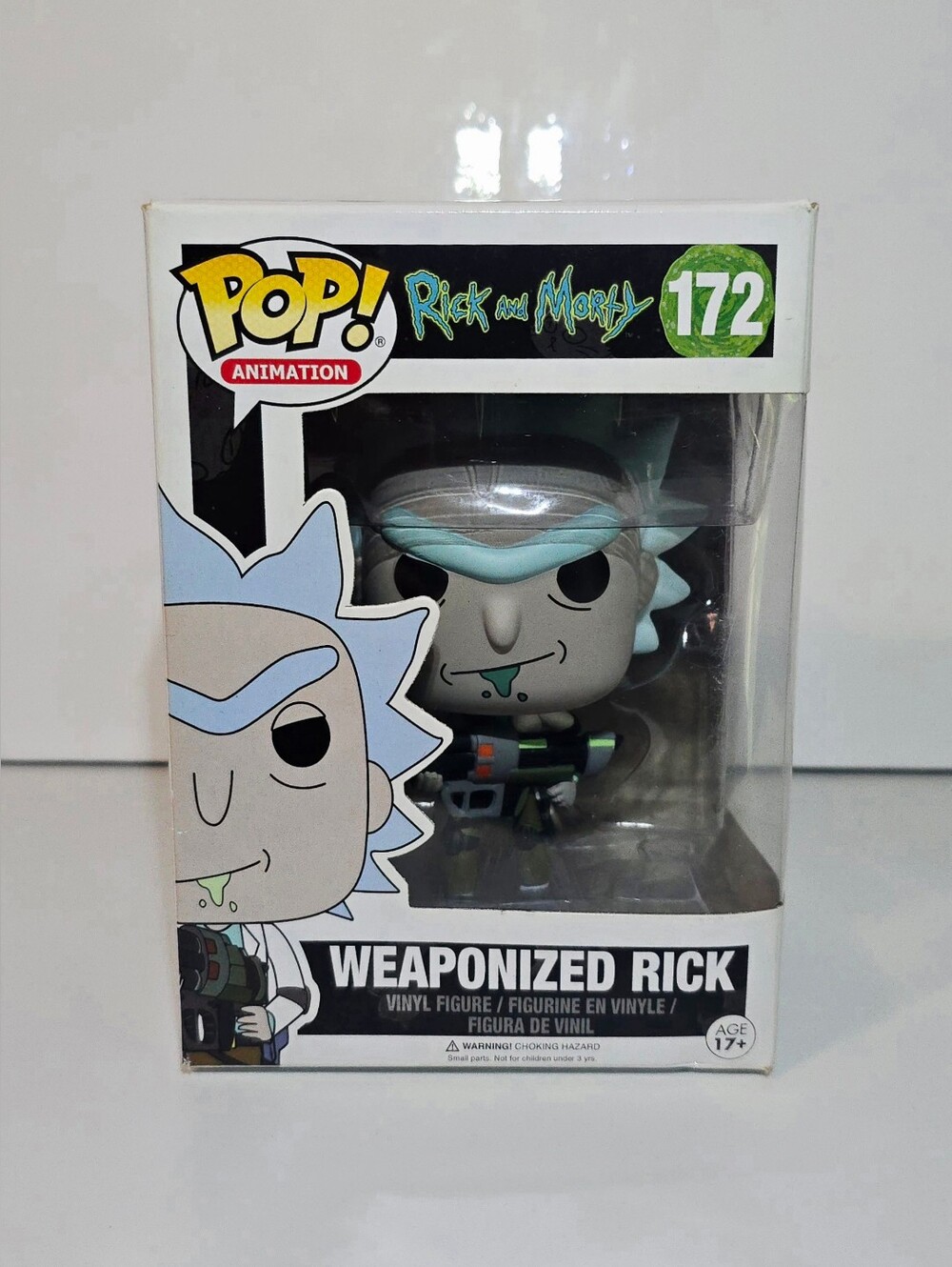 Weaponized Rick Funko Pop! #172 Rick And Morty Television Collectible Figure